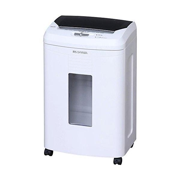 他サイト： IRISOHYAMA アイリスオーヤマ AFS100C オートフィードシュレッダー クロスカット 最大幅:A4 最大枚数:10枚以下 21L〜30L ホッチキス可 ホワイトの商品画像