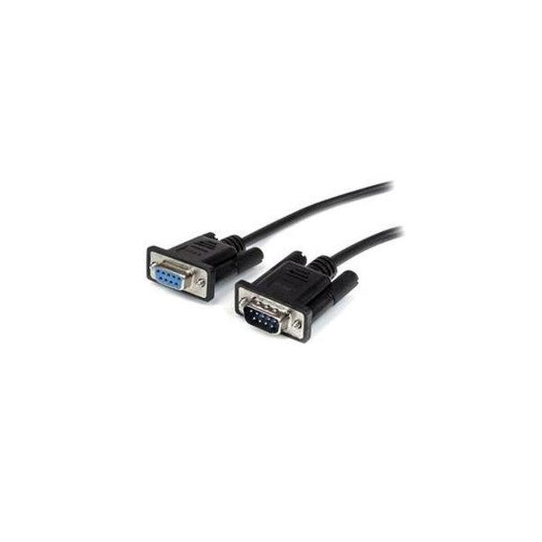 STARTECH.COM RS232C ストレートケーブル 1m オス/メス MXT1001MBK