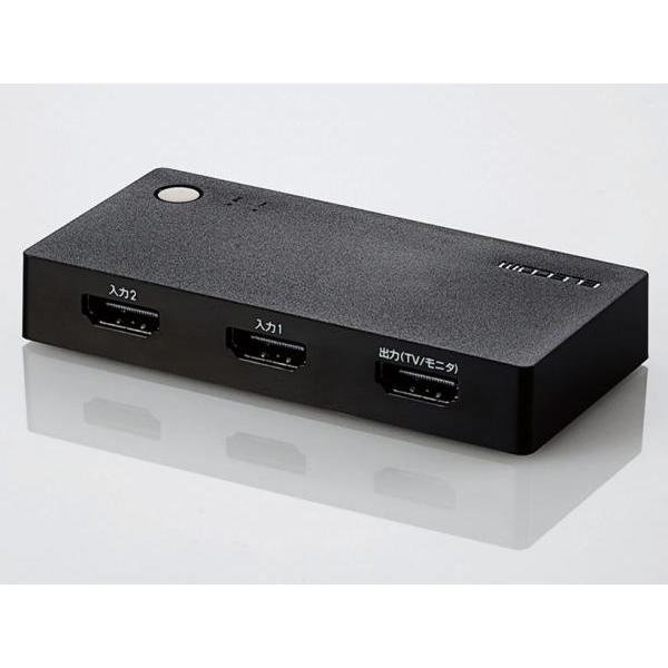 ELECOM エレコム HDMI切替器 DH-SWL2BK 1個