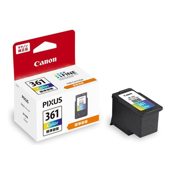 CANON キャノン キヤノン FINE カートリッジ BC-361 3色カラー(BC-361)