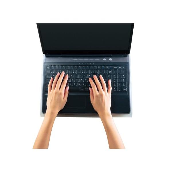 他サイト： ELECOM エレコム キーボード防塵カバー/大型ノートタイプ(PKU-FREE4)の商品画像