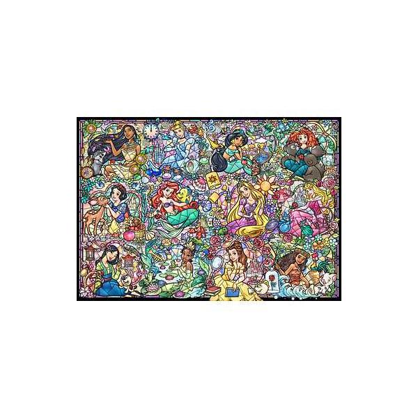 1000ピース ジグソーパズル ディズニープリンセス コレクション ステンドグラス ステンドアート 51 2x73 7cmの価格と最安値 おすすめ通販を激安で