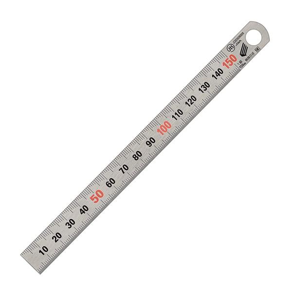 新潟精機(Niigataseiki) ステンスケール　快段目盛　150mm ST-150KD 1本