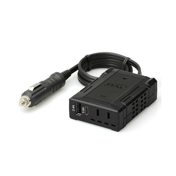バル(BAL)/大橋産業 カーコンセント 30W 3.0A 品番:2817