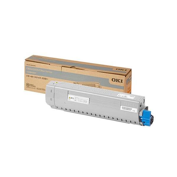 OKI 沖電気 トナーカートリッジ イエロー (C844dnw/835dnwt/835dnw/824dn)(TC-C3BY1)
