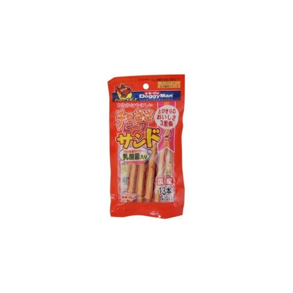 ドギーマン チーささビーフサンド 乳酸菌入り 70g　単品