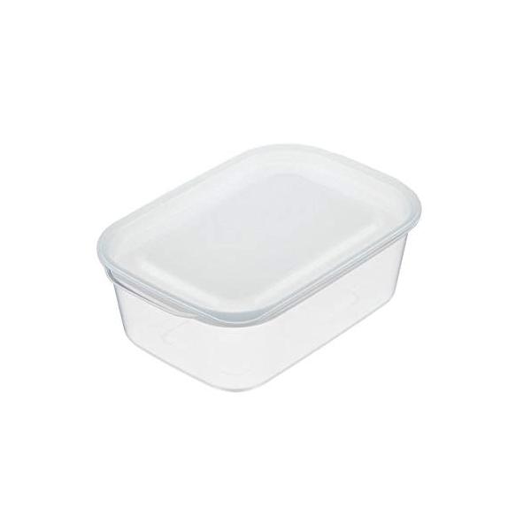イノマタ化学 楽ちんパック 角型 クリアーホワイト 950ml(1個入)