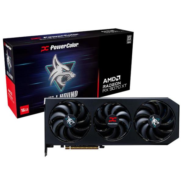 TUL CORPORATION Hellhound AMD Radeon RX 9070 XT 16GB GDDR6