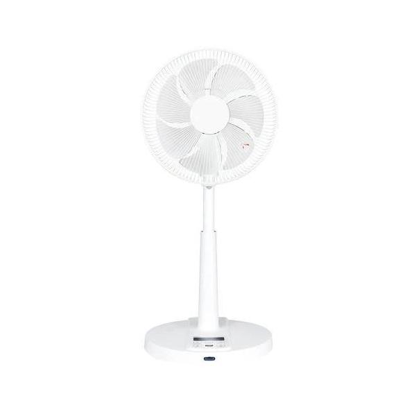 ブリッサ BFDU707WH 3D首振りDCリビング扇風機 DCモーター搭載 上下・左右3D立体首振り 音声ガイド 7枚羽根 リ...