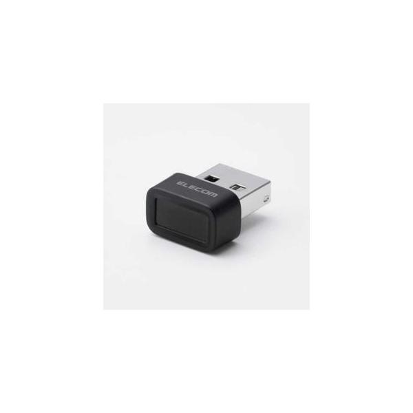 ELECOM エレコム 指紋認証リーダー/ドングル/Win/MoC/USB-A/ブラック(CR-FI01UBK)