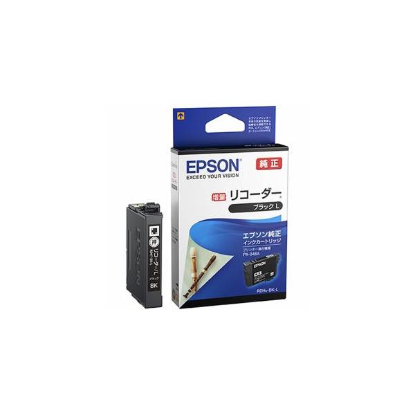 他サイト： EPSON エプソン インクカートリッジ (ブラック増量)(RDH-BK-L)の商品画像