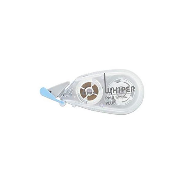 49323プラス 修正テープ ホワイパープチ 6mm ホワイト (49323)8364427