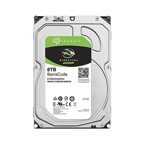 Seagate BarraCuda 8TB 5400RPM SATA 3.5 HDD