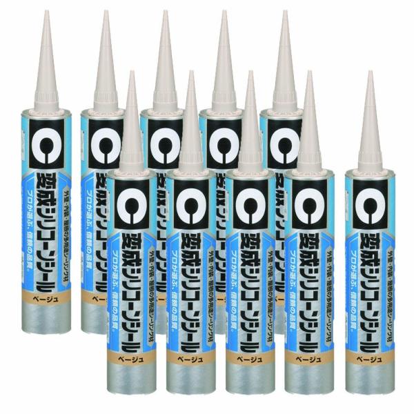 他サイト： ハンディ・クラウン セメダイン変成シリコンシール 333ML ベージュ 10Pの商品画像