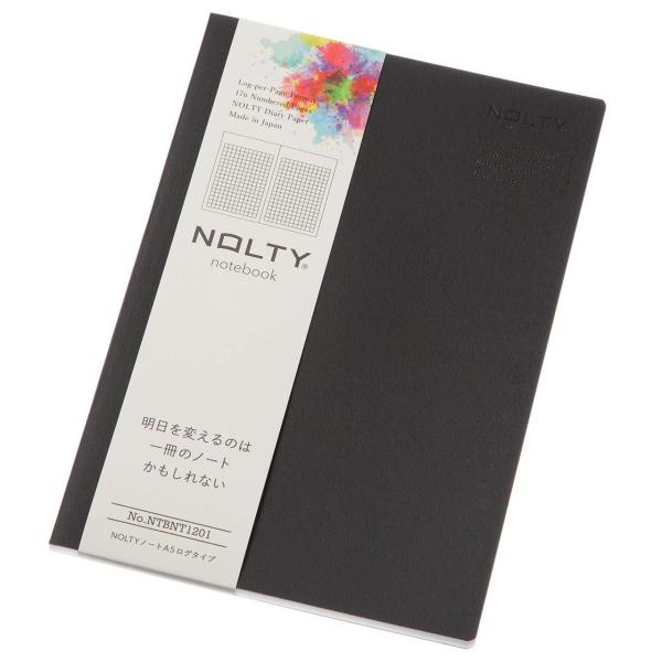 他サイト： 日本能率協会マネジメントセンター 能率 NOLTY ノート A5 ログタイプ ブラック NTBNT1201の商品画像