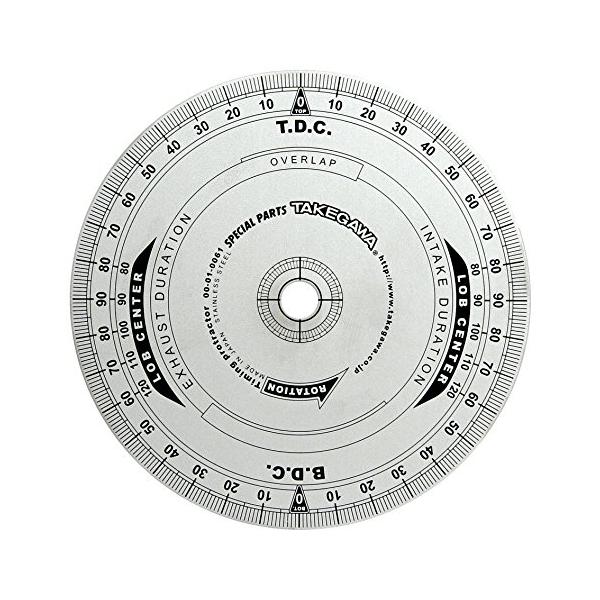 スペシャルパーツ武川 タイミングプロトラクター単品　MAINTENANCE PARTS　品番：00-01-0061