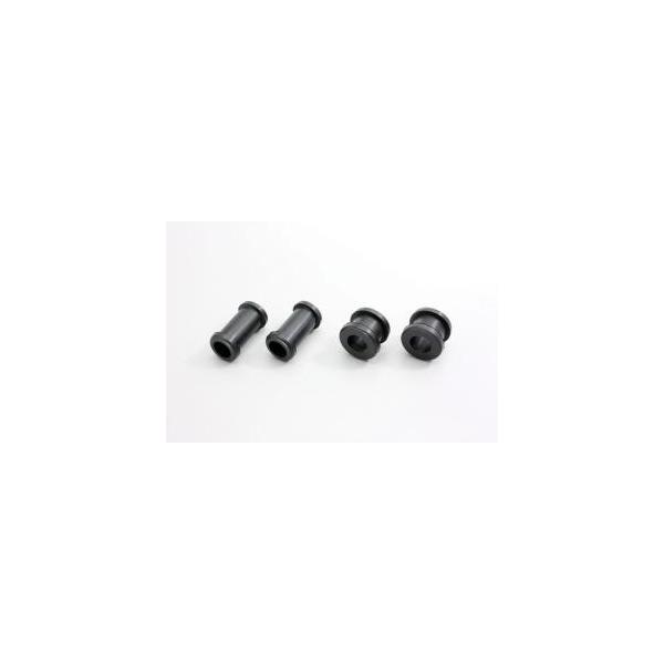 大阪単車用品工業 ハリケーン　HB7853 プロテクターラバー ブラック 外径Φ14/12mm、長さ26mm、穴径Φ9mm