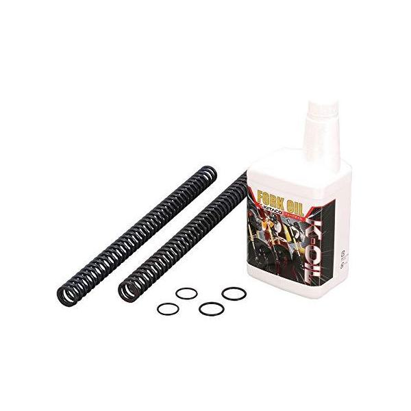 キタコ (KITACO) フロントフォークスプリング、フォークオイルセット (セットB) K・OIL グロム(JC61/75)、モンキー125...
