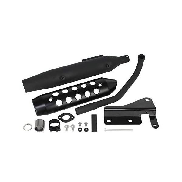 スペシャルパーツ武川 SSSマフラー (ブラックプロテクター) 品番:04-02