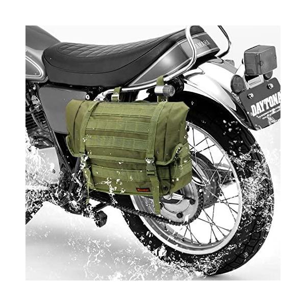 Henly Begins 防水サイドバッグ(10L) WR DHS-20 DAYTONA（バイク用品） DHS-20 サイドバッグ 10L ブラック 防水