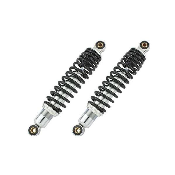 シフトアップ(Shift Up) モンキ- TYPE2 280mm リアショック (2pcs/set) メッキボディ/ブラックスプリング 品番: 225280-36-10