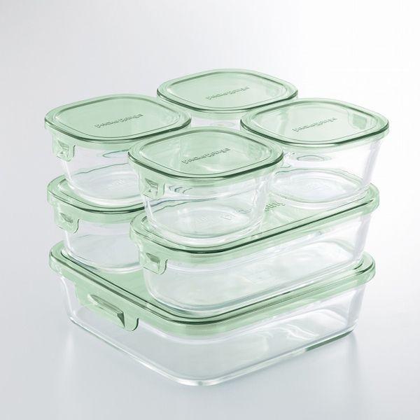 Iwaki イワキ パック ファッション通販 耐熱ガラス レンジシステムセット