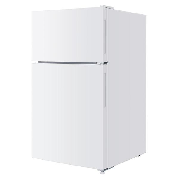 他サイト： MAXZEN(マクスゼン) 2ドア冷凍冷蔵庫(87L/ホワイト) JR087ML01WHの商品画像