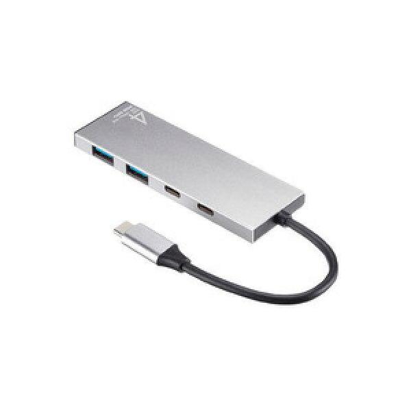 SANWASUPPLY サンワサプライ USB 10Gbps Type-C ハブ(4ポート)(USB-10TC14SV)