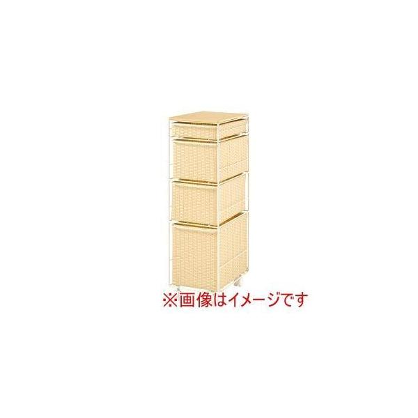 HAGIHARA 萩原 ランドリーチェスト RAN-2464NA ナチュラル