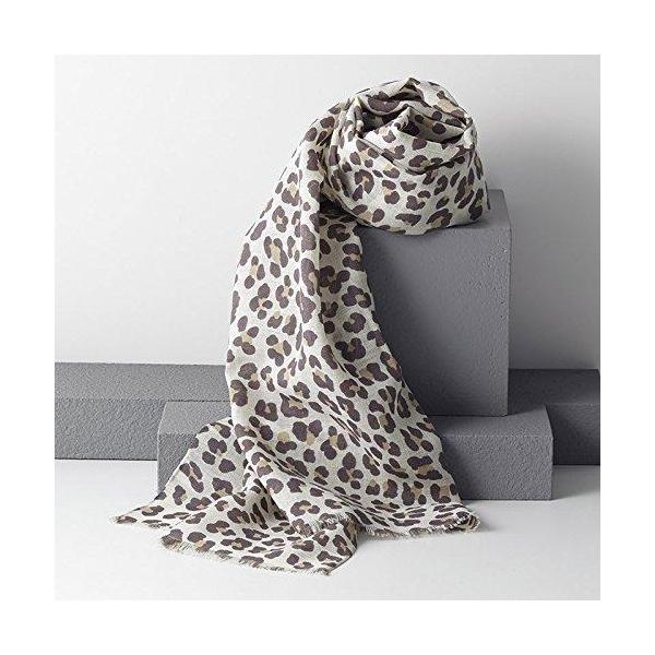 チタック (M60814438)ウルティマ ヒョウ柄ストール IAB232 : Fujita