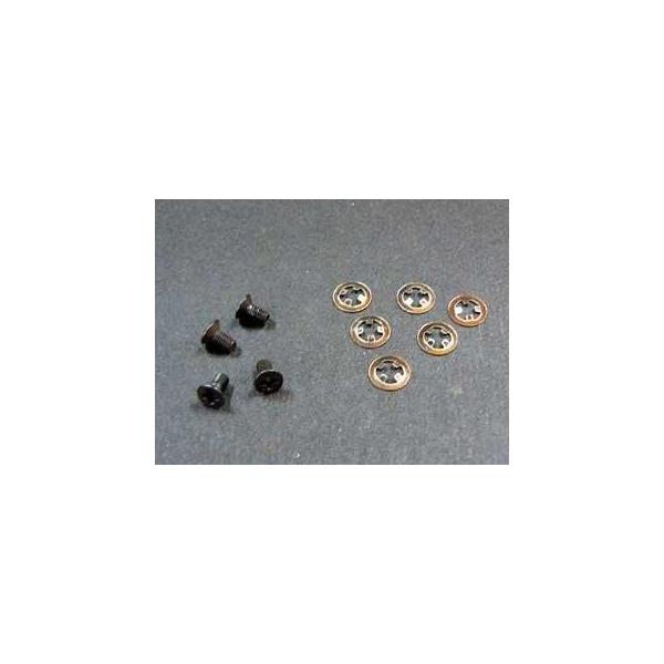 PMC(ピーエムシー) ＰＭＣ　　スピードナット　サイドカバーエンブレム取付用（６ＰＣ）　（８１−１２２７）