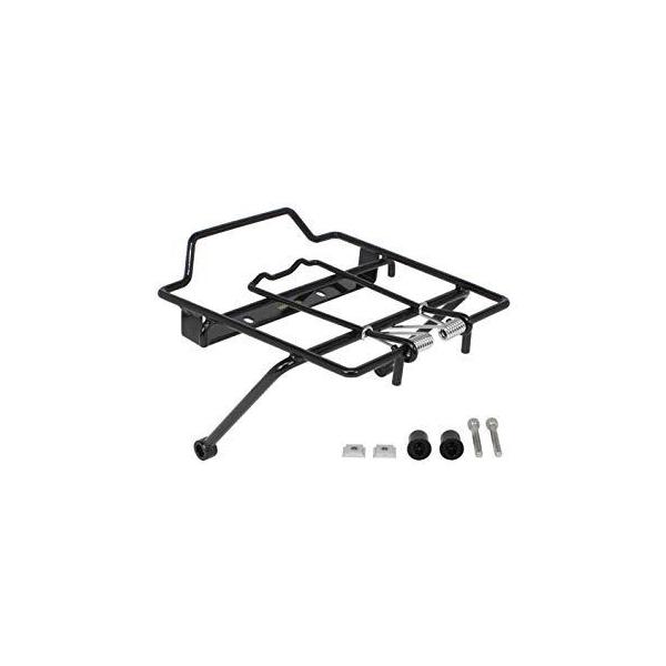 スペシャルパーツ武川 フロントキャリアキット（ブラック塗装）　クロスカブ50/110（AA06/JA45)　品番：09-11-0105
