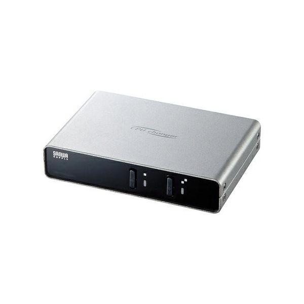 (送料無料) サンワサプライ SW-KVM2LPN2 パソコン自動切替器(2:1)