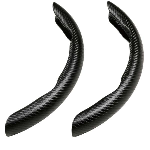 他サイト： ボンフォーム(BONFORM) ボンフォーム ハンドルカバー クイックカーボン 取付簡単 ノンスリップ S・M兼用 ブラック 6996-15BKの商品画像