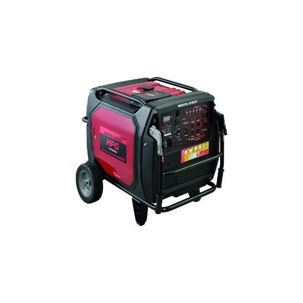ワキタ インバーター 発電機 HPG6500iS 420cc 単相100V/200V ドローン