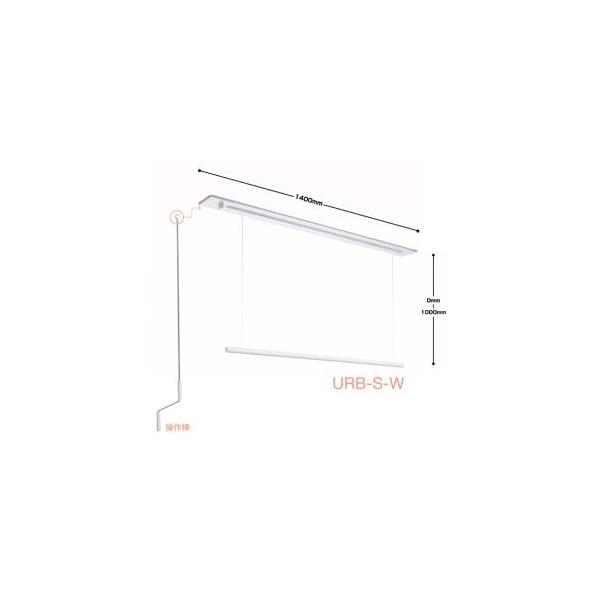川口技研 ホスクリーン URB-S-W ホワイト 004-00759 : HJN ヤフー店