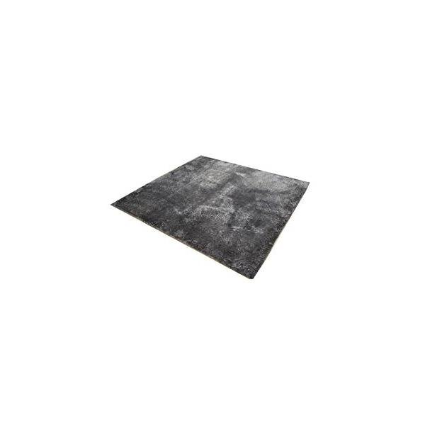 イケヒコ ラグ カーペット 3畳 無地 シャギー調 選べる7色 『ラルジュ』 グレー 約200×250cm（ホットカーペット対応）
