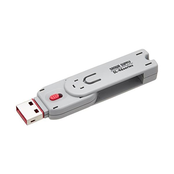 SANWA SUPPLY（サンワサプライ） USBコネクタ取付けセキュリティ SL-46-R