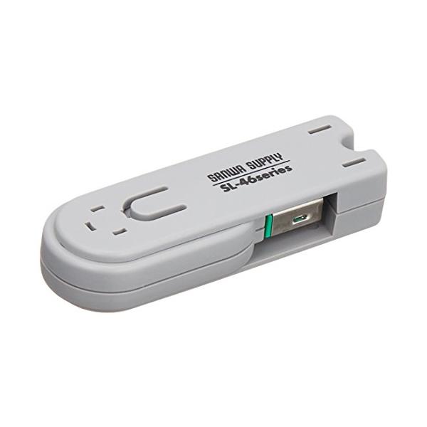 サンワサプライ USBコネクタ取付けセキュリティ(グリーン) SL-46-G 返品種別A