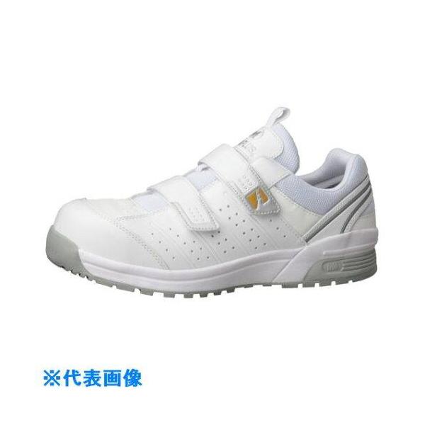 他サイト： ミドリ安全 JSAA　A種認定　先芯入り静電スニーカー　静電　ホワイト　22.5cm MPN-305S-W-22.5 1足の商品画像