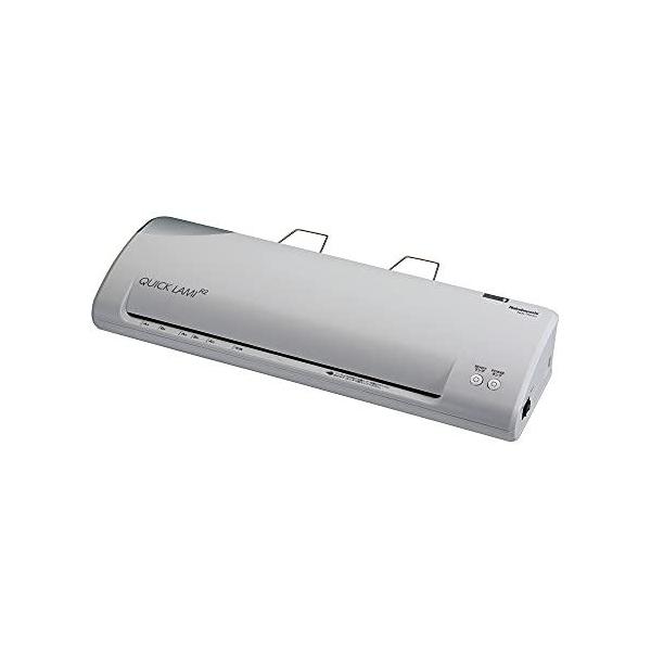 ナカバヤシ パーソナルラミネータ クイックラミR2 A3 2本ローラー ライトグレー NQL-R2A3LG 1台