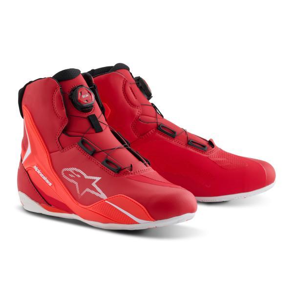 ALPINESTAR アルパインスターズ 必ず購入前に仕様をご確認下さい FASTER-4 BOA SHOE ASIA : 321 RED WHITE BLACK : 9/26.5cm