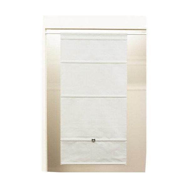 フルネス コードレスローマンシェード スレバー 60×160cm 遮光タイプ アイボリー L6224 (1639225)