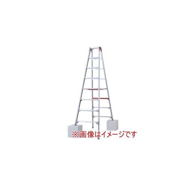 長谷川工業(Hasegawa) RYR24A ハセガワ 脚部伸縮式アルミ専用脚立 ワンタッチバー RYR型 8段(10905)