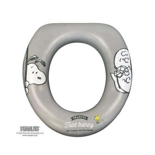 他サイト： 永和 スヌーピーソフト補助便座 グレー (1950209)の商品画像