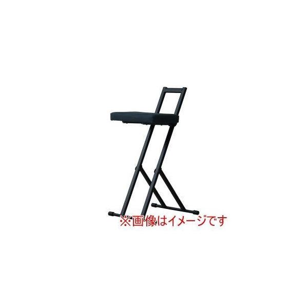永井興産 ルルチェア 高さ調節 折りたたみ カウンターチェア キッチン 作業 無段階調節 ワークチェア (NK-018BK-1)