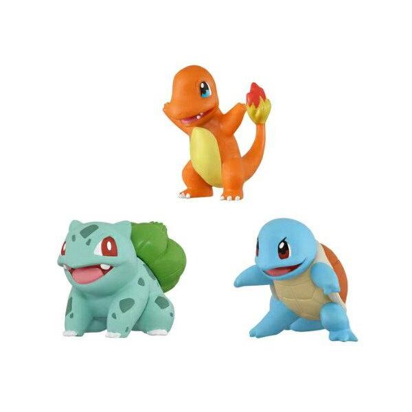 TAKARATOMY タカラトミー ポケットモンスター ポケモン30周年記念 モンコレ旅立ちの3匹セット カントー地方