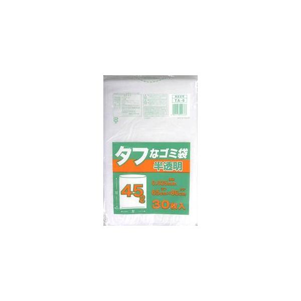 他サイト： 日本技研工業 日本技研 TA-6タフなゴミ袋半透明45L30枚の商品画像