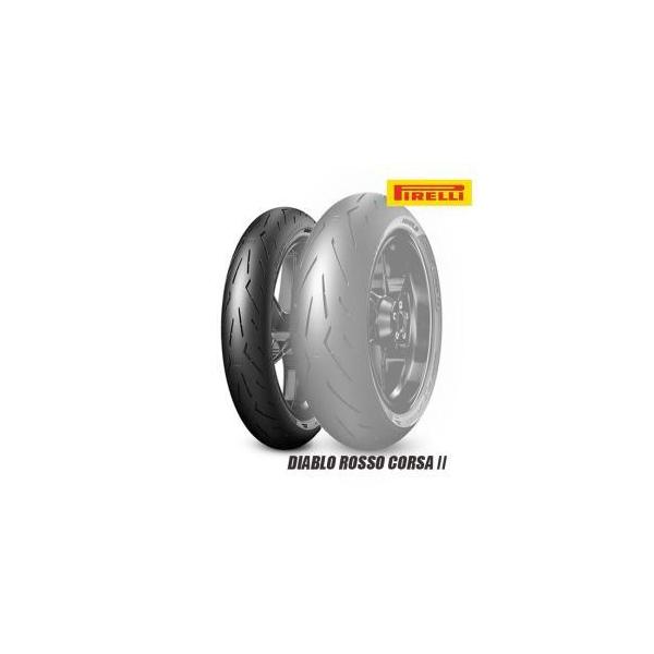 PIRELLI ピレリ 必ず購入前に仕様をご確認下さい P_3737000 DI ロッソコルサ2 R 100/80-17 52S TL