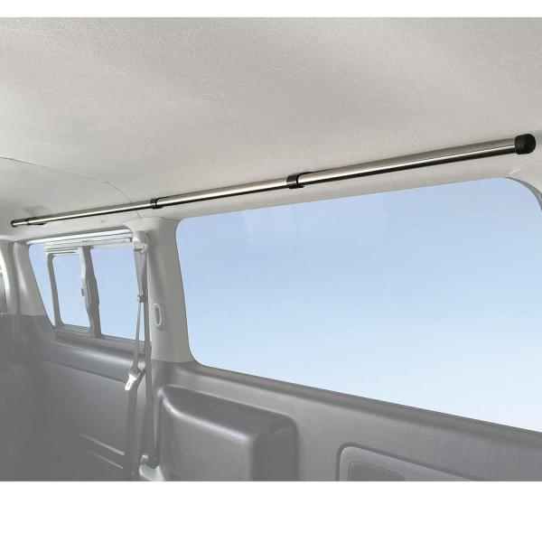 他サイト： CARMATE カーメイト カーメイト 車内収納 クロスライド シリーズ サイドバー ハイエース キャラバン 用 左右セット NS122の商品画像